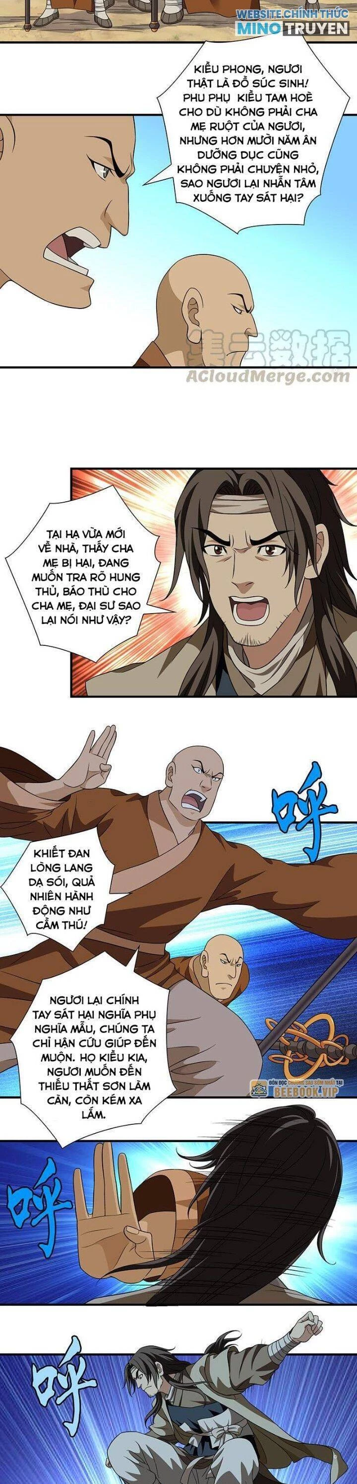 Thiên Long Bát Bộ Webtoon Chapter 110 - Next Chapter 111