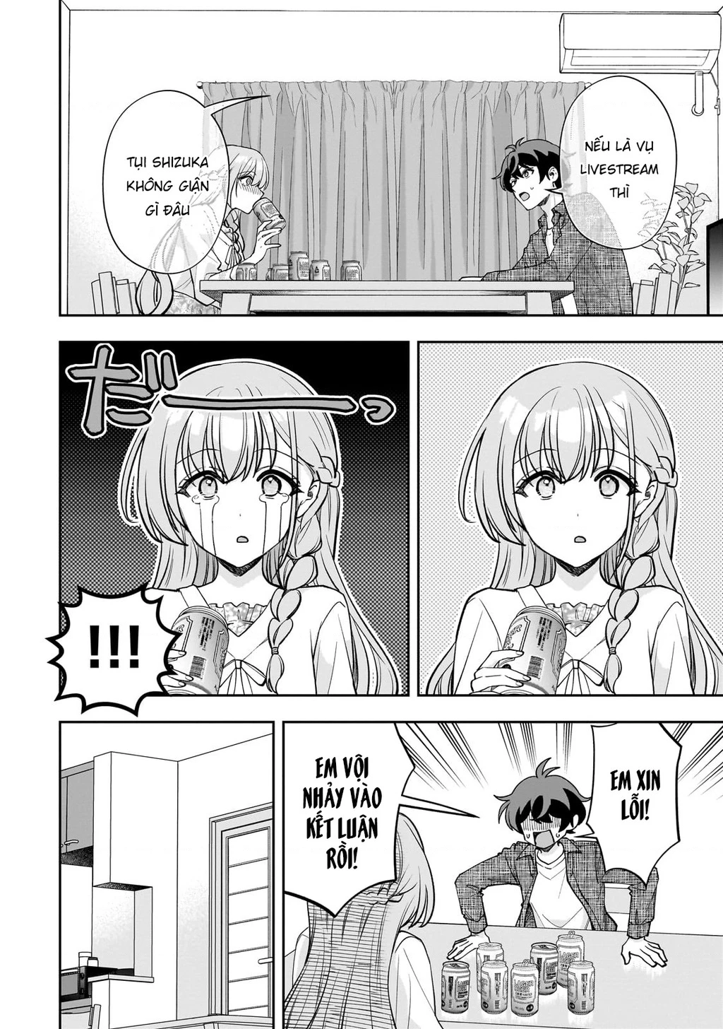 Net no "Oshi" to Real no "Oshi" ga Tonari ni Hikkoshite Kita Chapter 14 - Trang 2