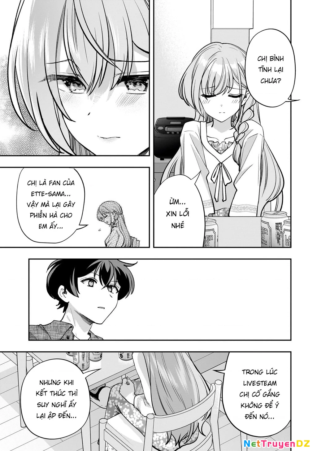 Net no "Oshi" to Real no "Oshi" ga Tonari ni Hikkoshite Kita Chapter 14 - Trang 2