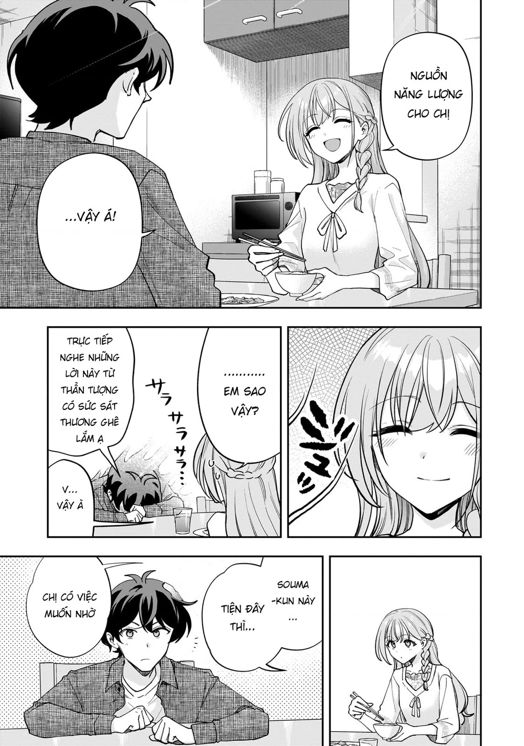 Net no "Oshi" to Real no "Oshi" ga Tonari ni Hikkoshite Kita Chapter 14 - Trang 2