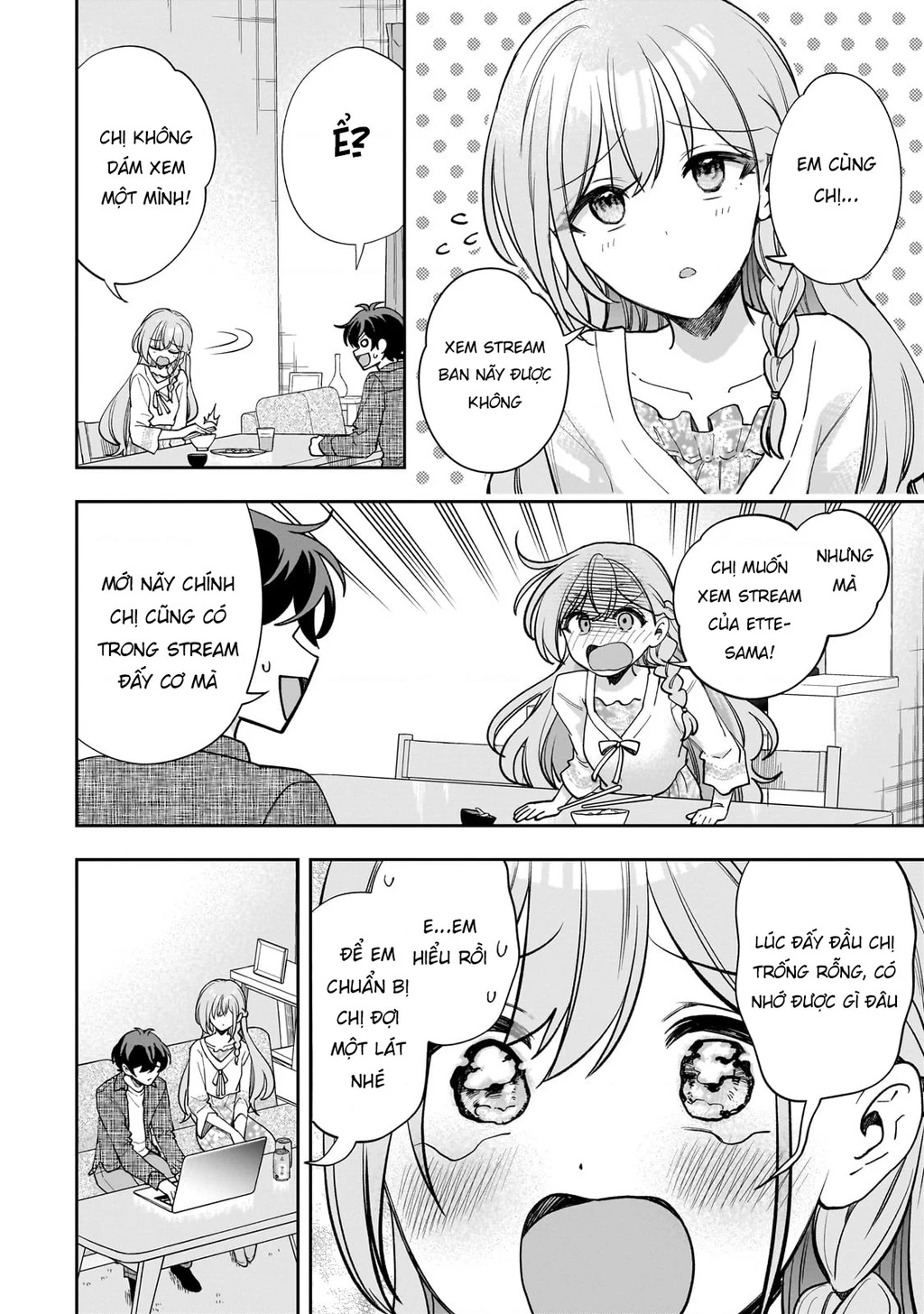 Net no "Oshi" to Real no "Oshi" ga Tonari ni Hikkoshite Kita Chapter 14 - Trang 2