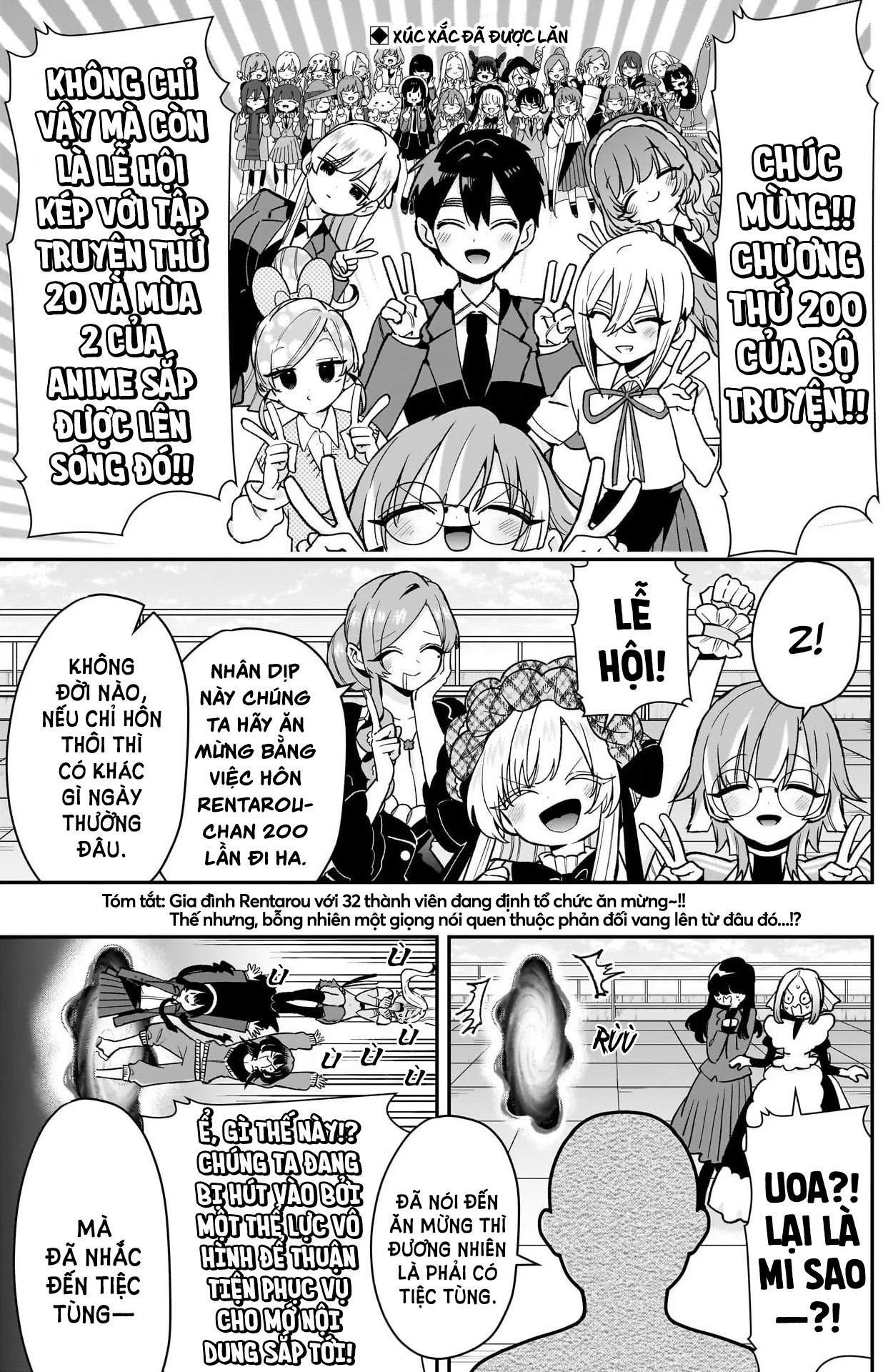 Kimi No Koto Ga Dai Dai Dai Dai Daisuki Na 100-Ri No Kanojo Chapter 200 - Trang 2