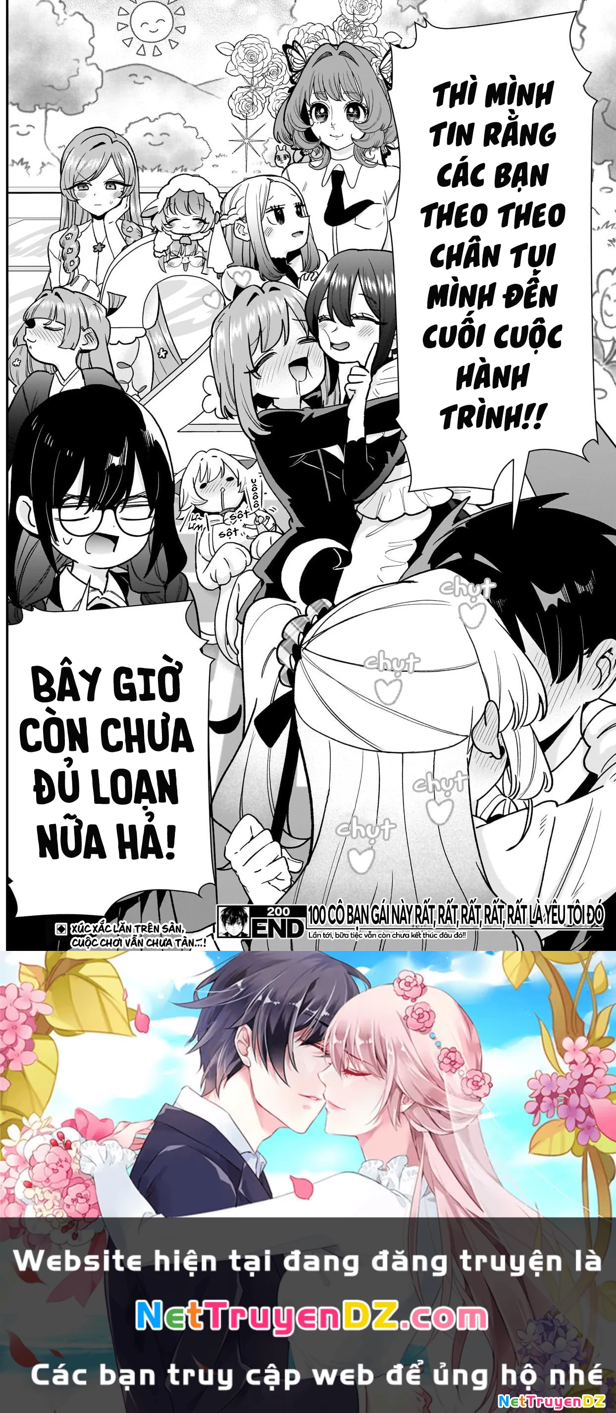 Kimi No Koto Ga Dai Dai Dai Dai Daisuki Na 100-Ri No Kanojo Chapter 200 - Trang 2