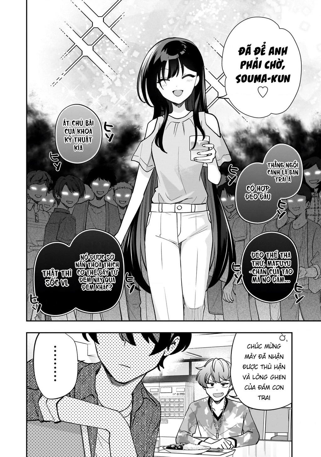 Net no "Oshi" to Real no "Oshi" ga Tonari ni Hikkoshite Kita Chapter 15 - Trang 2