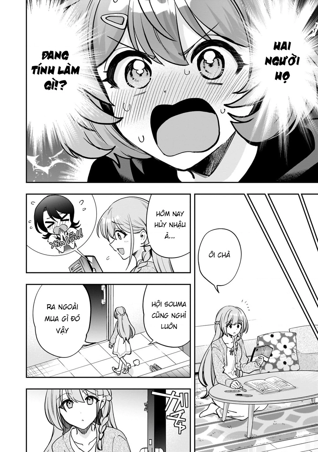 Net no "Oshi" to Real no "Oshi" ga Tonari ni Hikkoshite Kita Chapter 15 - Trang 2