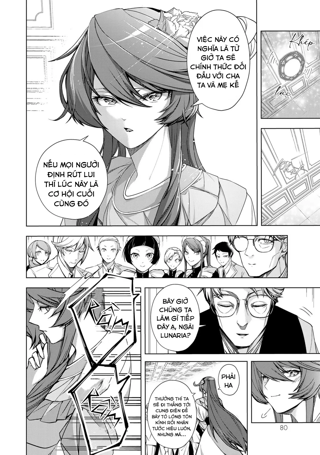 Câu chuyện trả thù huy hoàng của nữ phản diện siêu cấp “gian lận” Chapter 2 - Trang 3