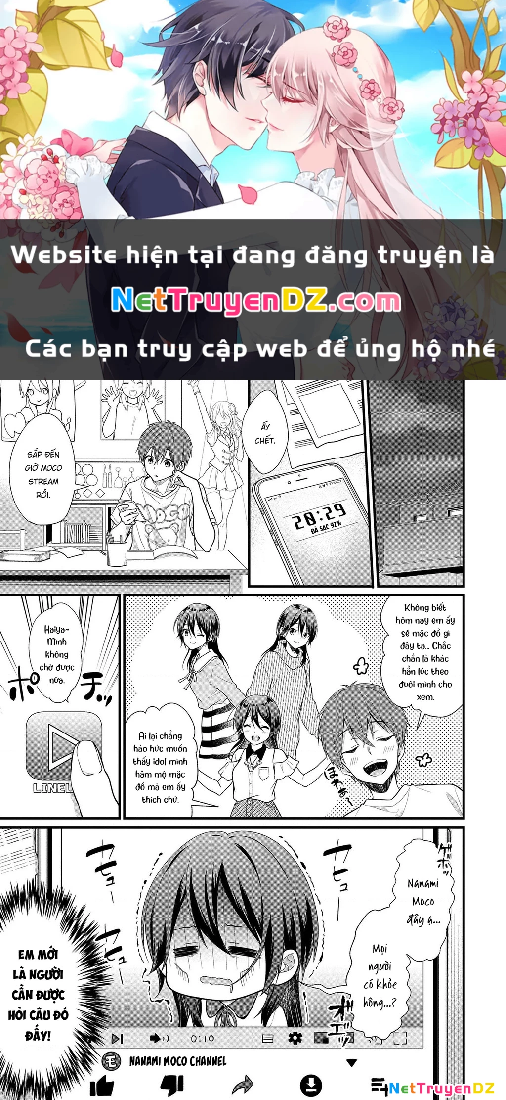 Idol tôi yêu thích giờ lại là kẻ bám đuôi tôi kìa! Chapter 3 - Trang 2