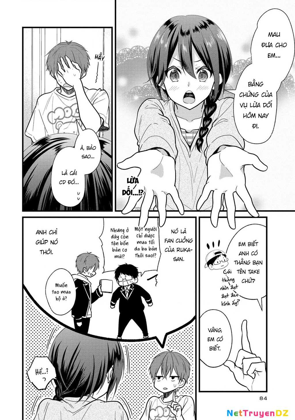 Idol tôi yêu thích giờ lại là kẻ bám đuôi tôi kìa! Chapter 3 - Trang 2