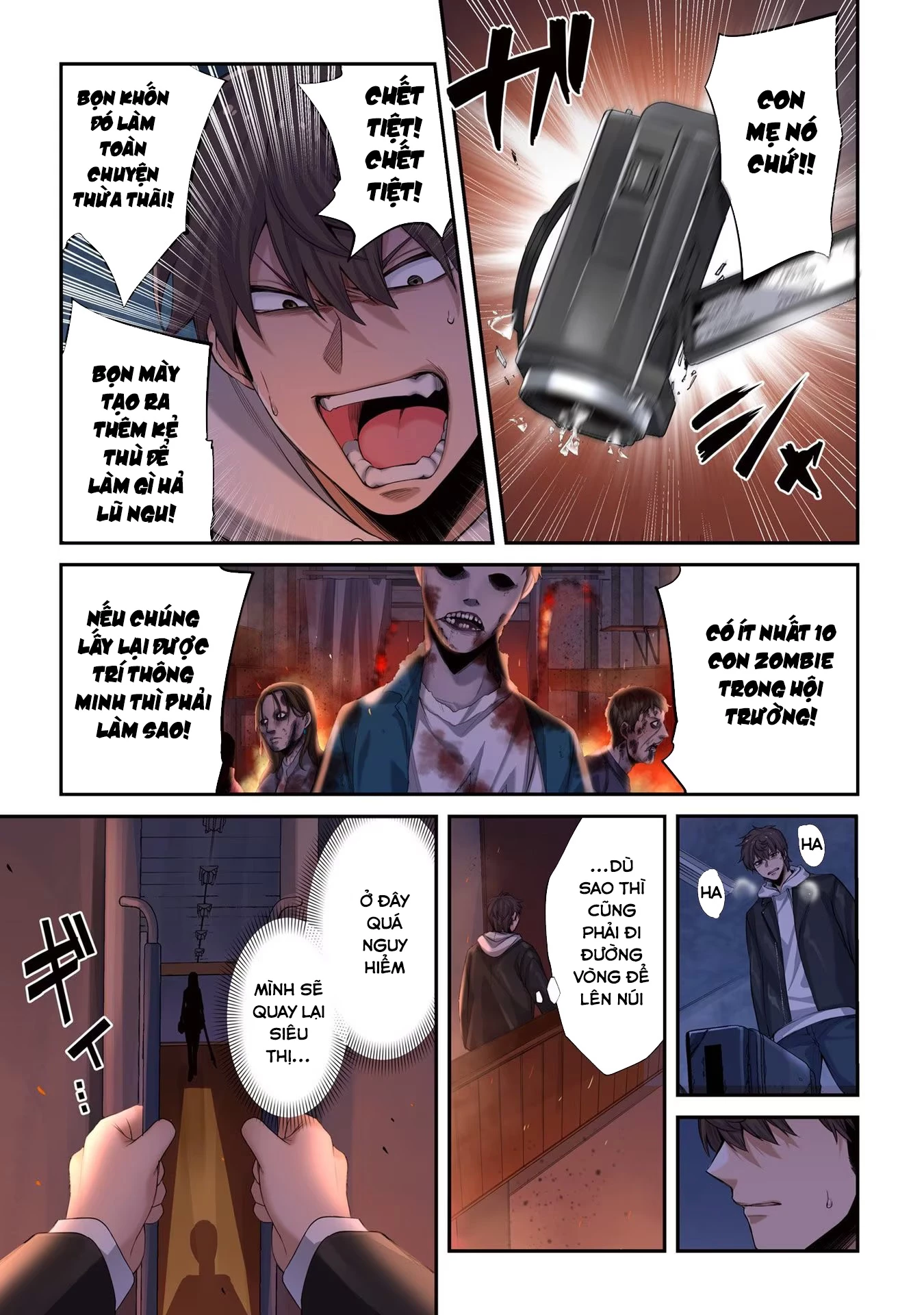 Zombie no Afureta Sekai Ore Dake ga Osowarenai Chapter 7 - Trang 3