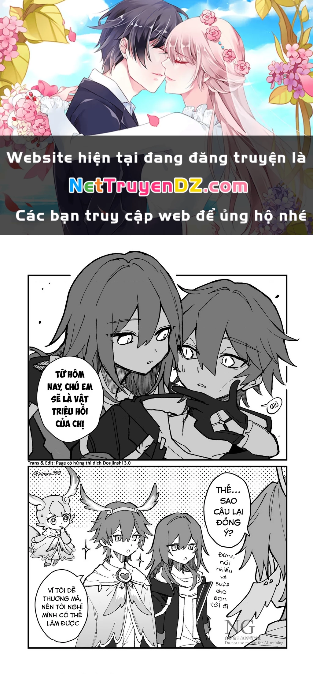 Tuyển tập truyện dịch của Page có hứng thì dịch Doujinshi Chapter 484 - Trang 3