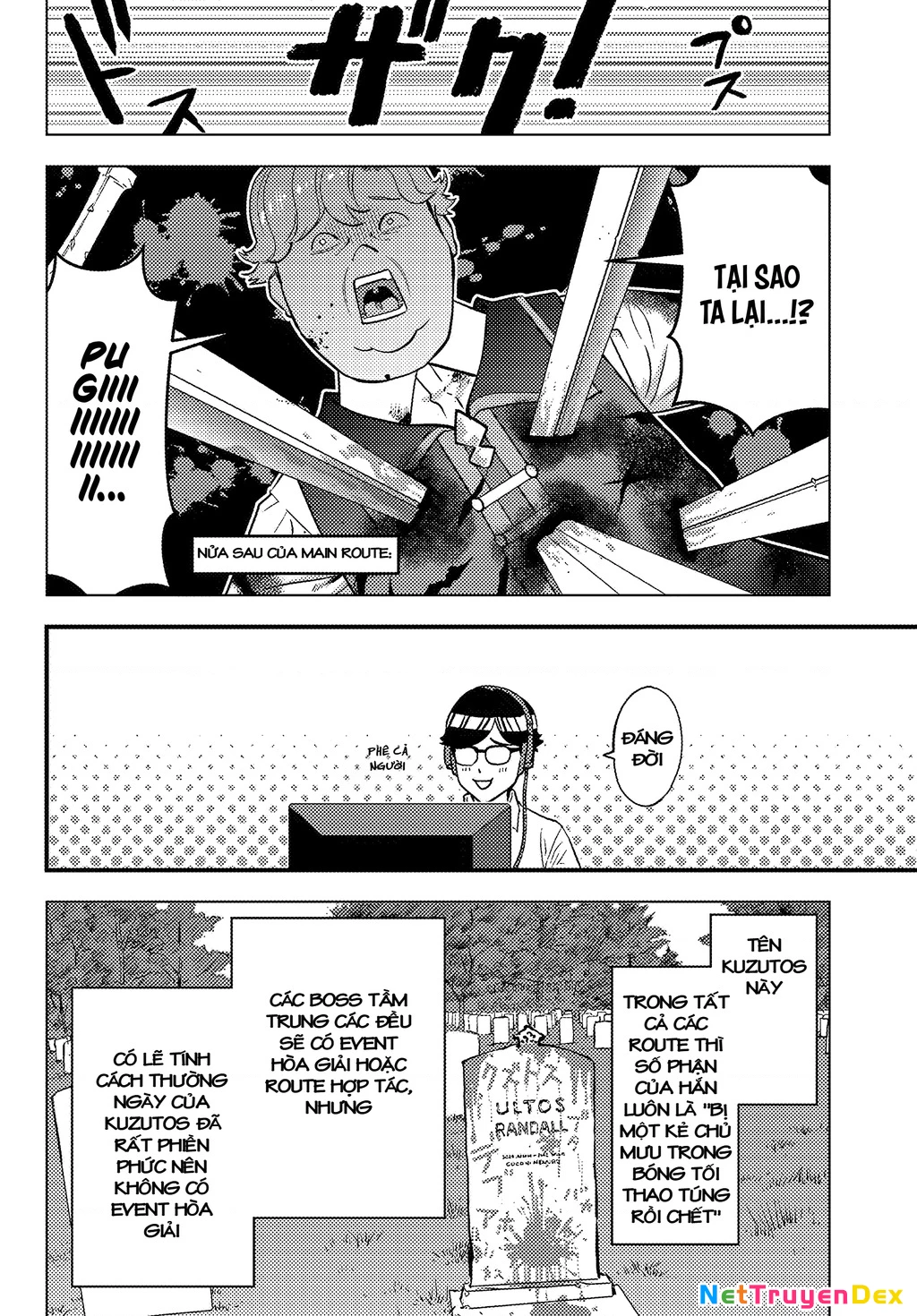 Kuzulesse Oblige: 18-kin Game Sekai no Kuzu Akuyaku ni Tensei Shiteshimatta Ore wa, Gensaku Chishiki no Chikara de Doushite mo Mob Jinsei wo Tsukami Toritai Chapter 1 - Trang 2