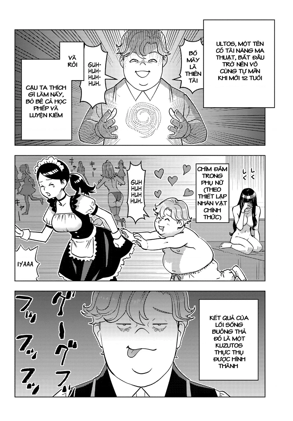 Kuzulesse Oblige: 18-kin Game Sekai no Kuzu Akuyaku ni Tensei Shiteshimatta Ore wa, Gensaku Chishiki no Chikara de Doushite mo Mob Jinsei wo Tsukami Toritai Chapter 1 - Trang 2