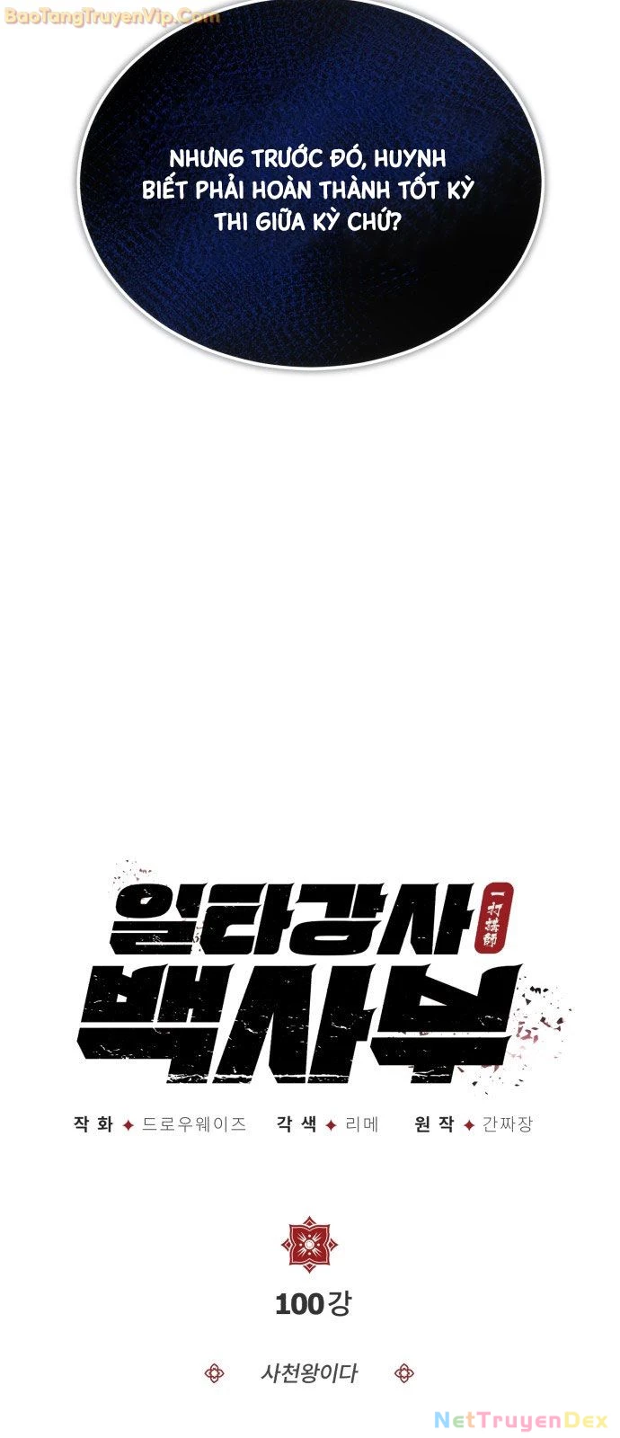 Đệ Nhất Võ Sư, Baek Cao Thủ Chapter 100 - Trang 4