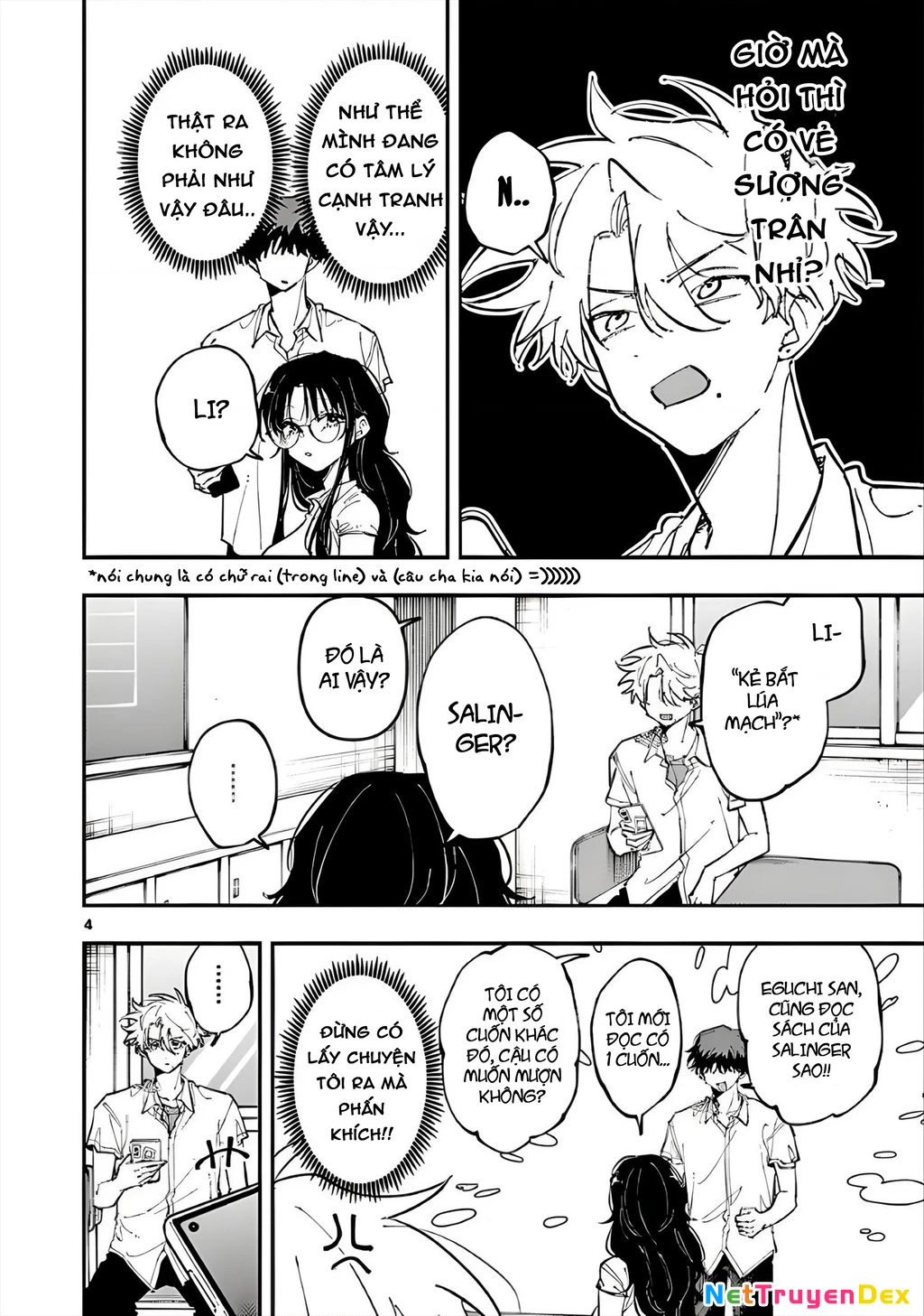 Nhỏ ngồi cạnh bên nhìn tôi với ánh mắt như vậy Chapter 35 - Trang 2