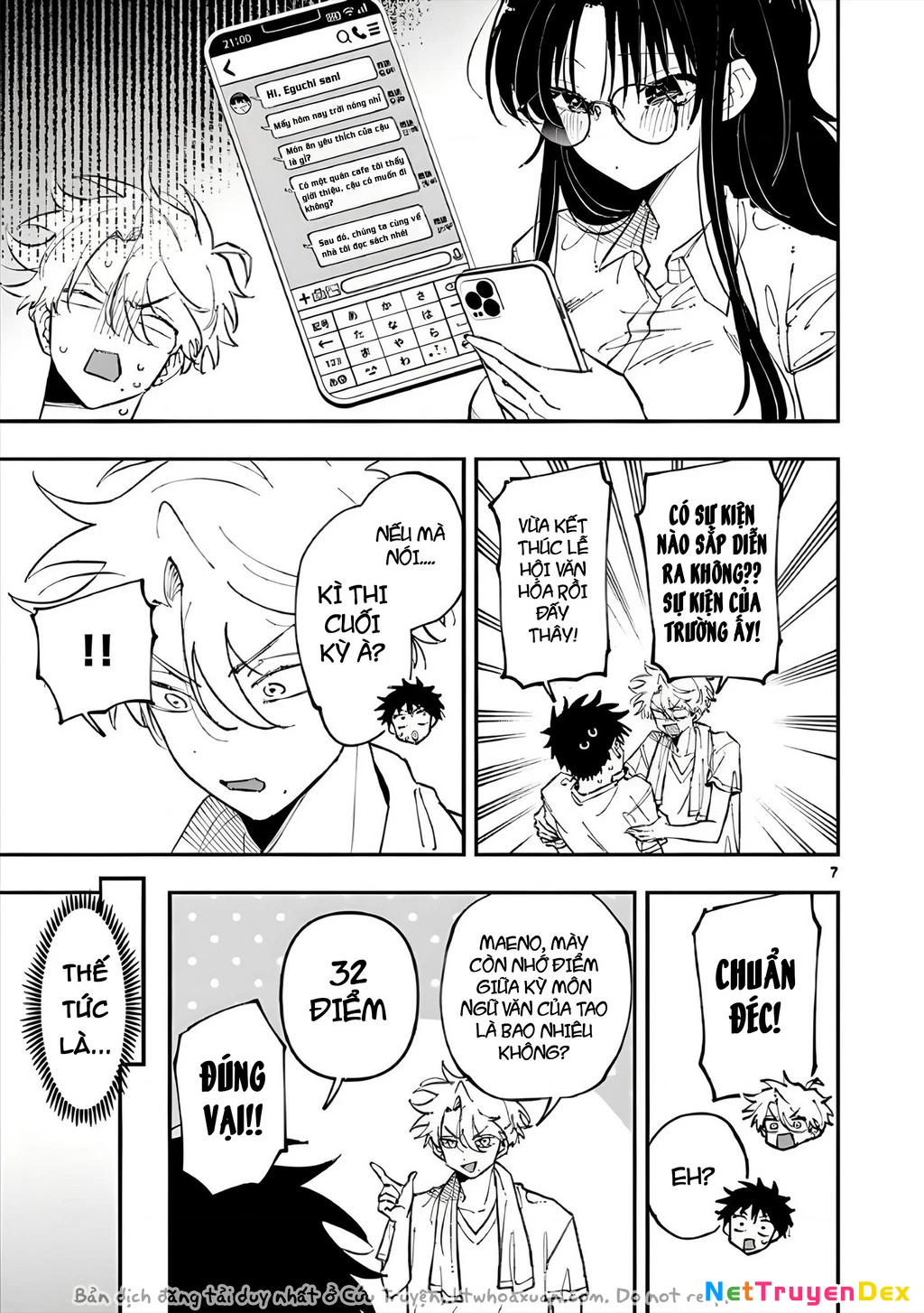 Nhỏ ngồi cạnh bên nhìn tôi với ánh mắt như vậy Chapter 35 - Trang 2