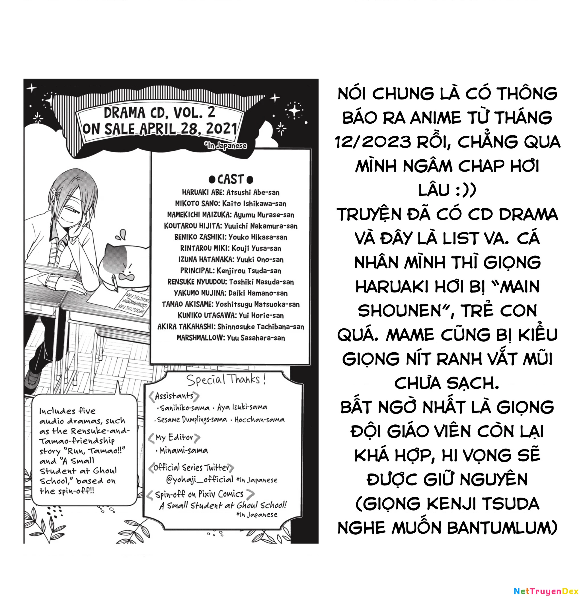 Youkai Gakkou no Sensei Hajimemashita! Chapter 6 - Trang 2