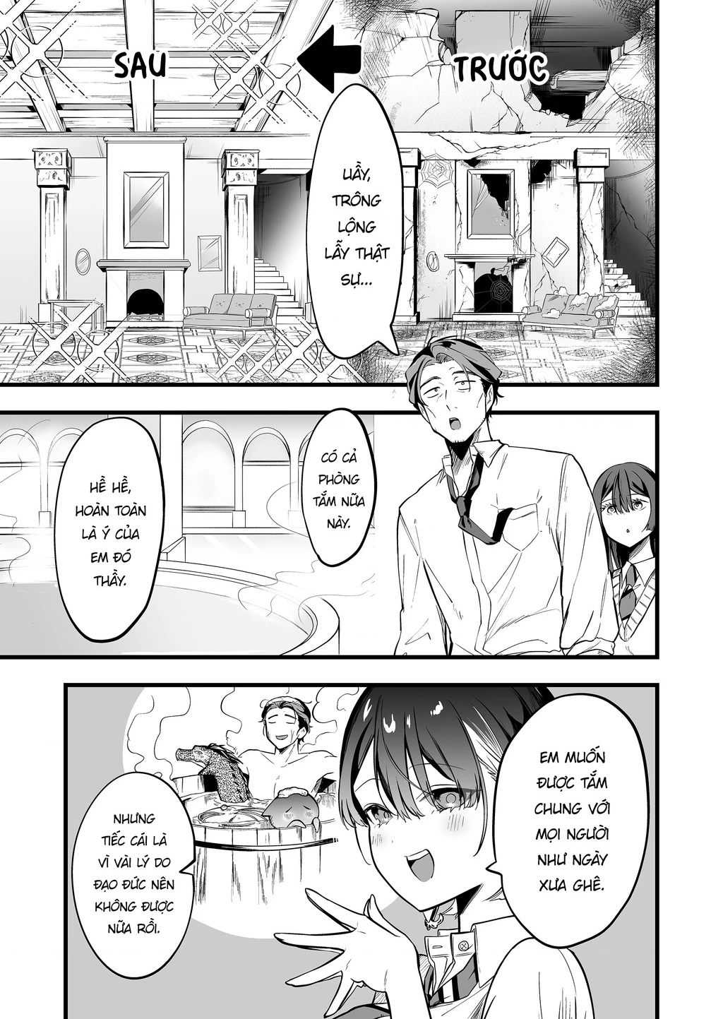 Con Quái Vật Mà Tôi Dạy Dỗ Năm Xưa Đã Hóa Thành Một Thiếu Nữ Xinh Đẹp Và Đến Gặp Tôi. Chapter 25 - Trang 4