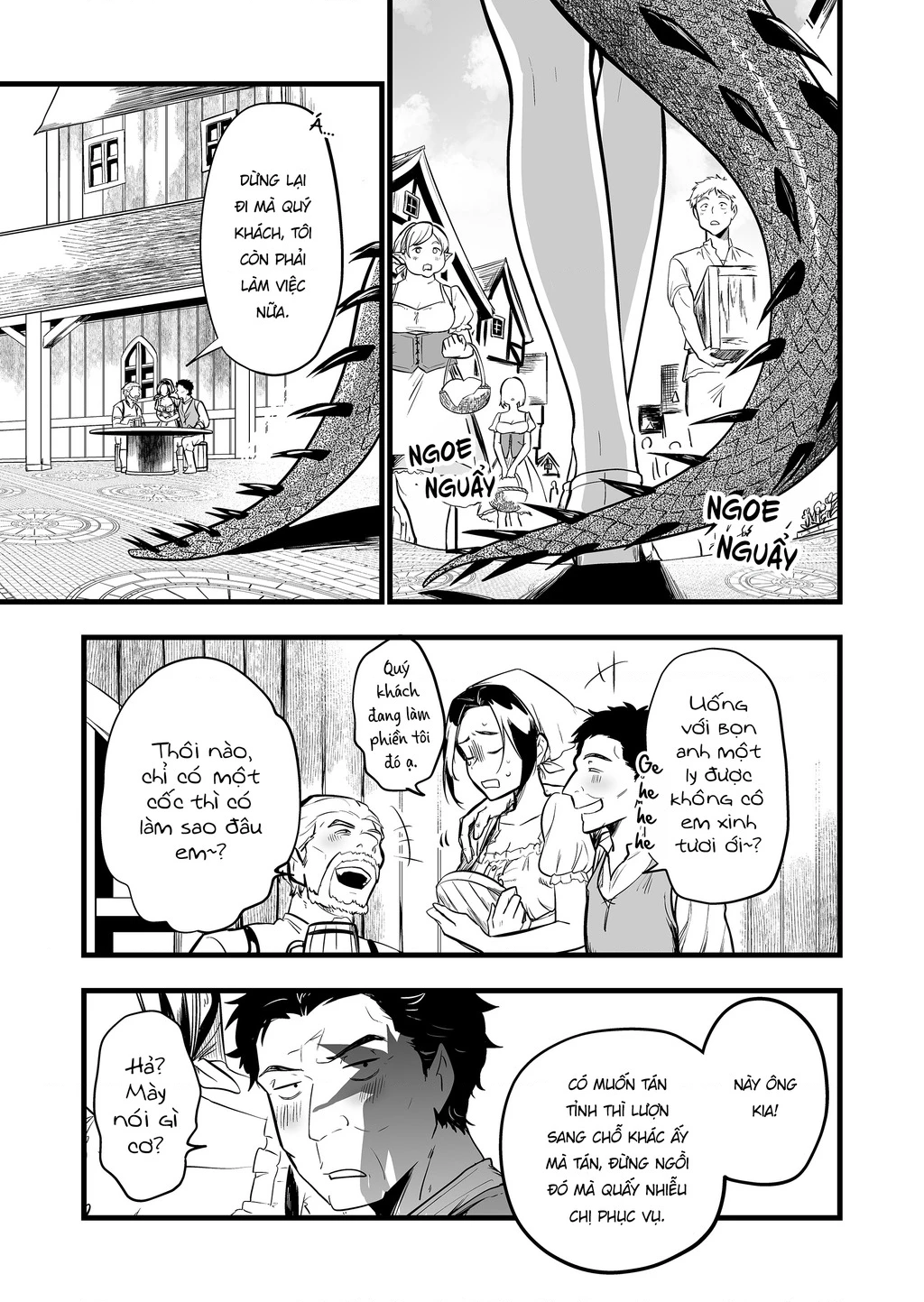 Con Quái Vật Mà Tôi Dạy Dỗ Năm Xưa Đã Hóa Thành Một Thiếu Nữ Xinh Đẹp Và Đến Gặp Tôi. Chapter 25 - Trang 4