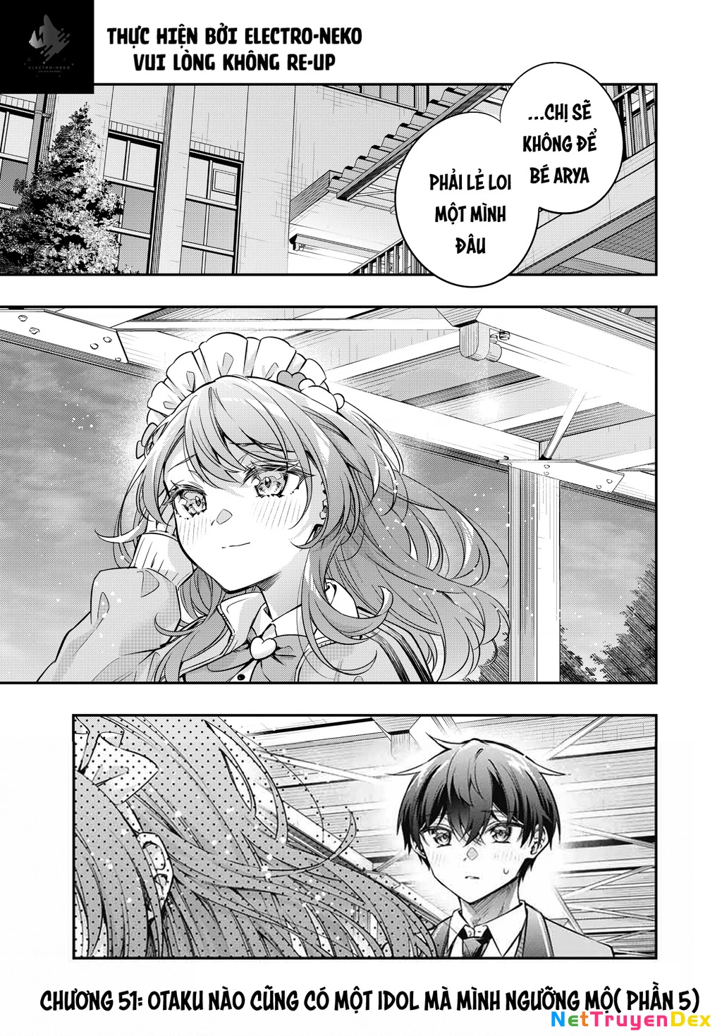 Arya-san bàn bên thi thoảng lại thả thính tôi bằng tiếng Nga Chapter 51 - Trang 3