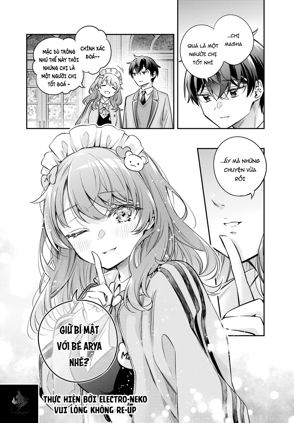 Arya-san bàn bên thi thoảng lại thả thính tôi bằng tiếng Nga Chapter 51 - Trang 3