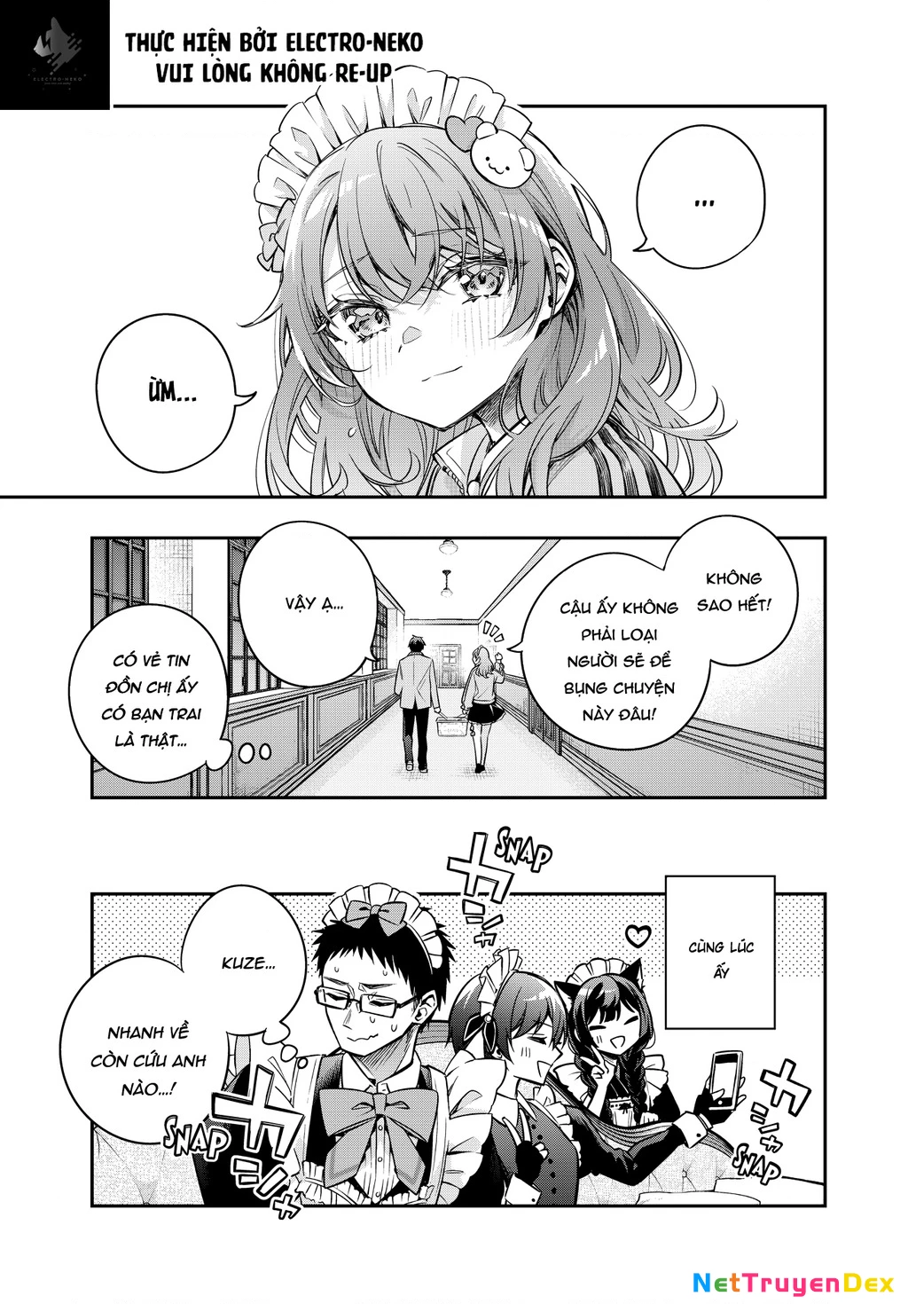 Arya-san bàn bên thi thoảng lại thả thính tôi bằng tiếng Nga Chapter 51 - Trang 3