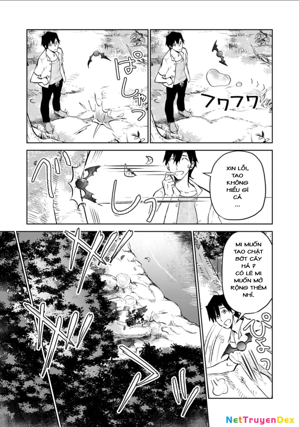 Isekai Ni Otosaretara... Jouka Wa Kihon! - Rơi Vào Dị Giới, Tôi Chủ Yếu Đi Thanh Tẩy! Chapter 16 - Trang 2