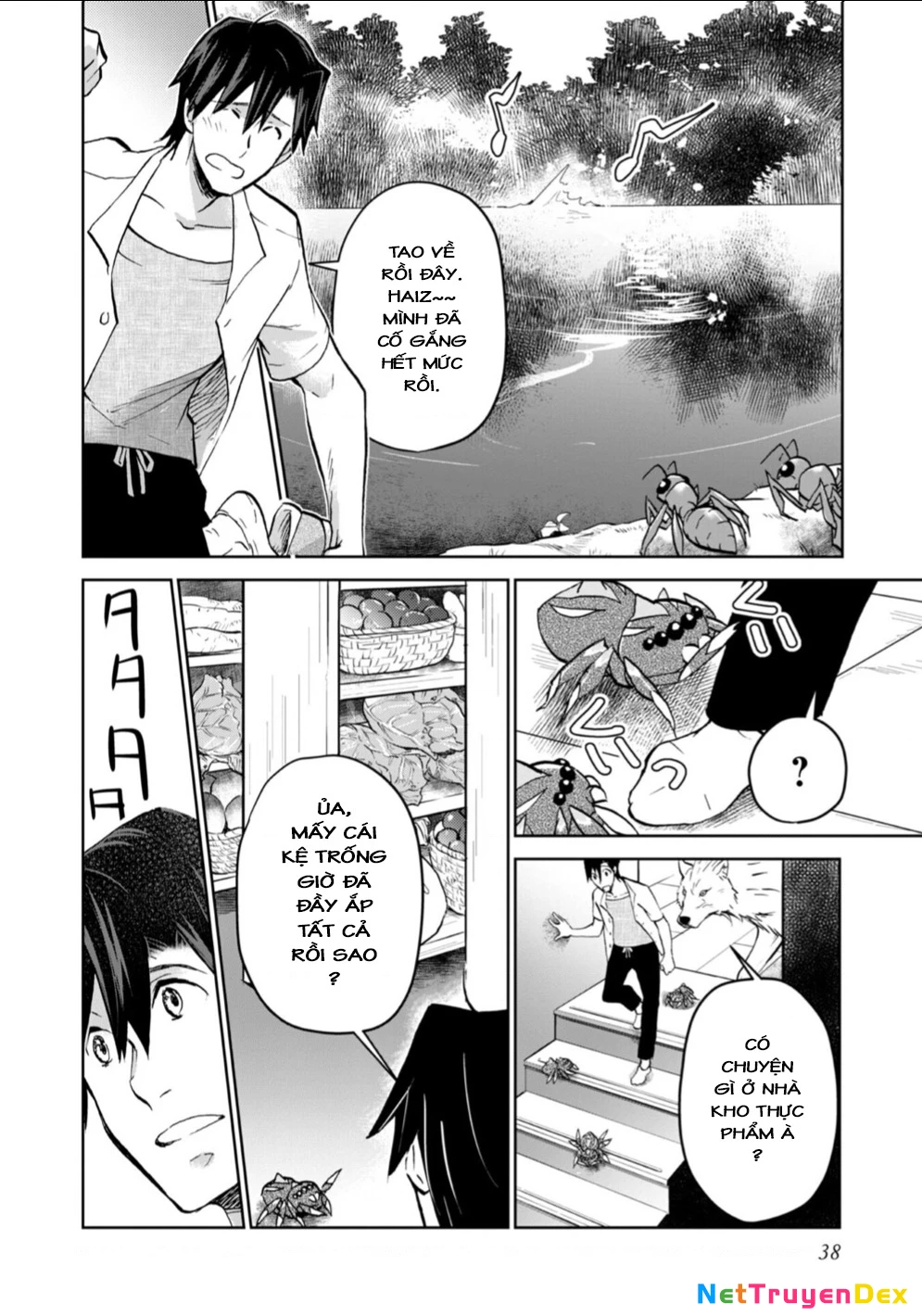 Isekai Ni Otosaretara... Jouka Wa Kihon! - Rơi Vào Dị Giới, Tôi Chủ Yếu Đi Thanh Tẩy! Chapter 16 - Trang 2
