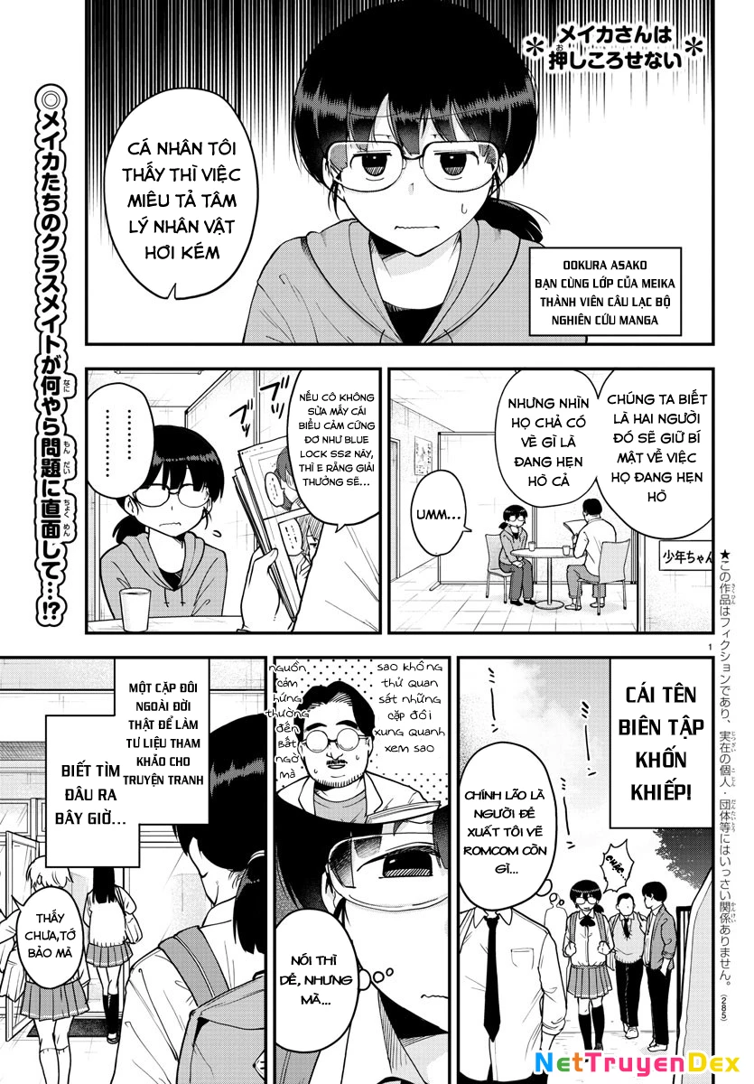 Meika-San Can't Conceal Her Emotions Chapter 70 - Trang 4