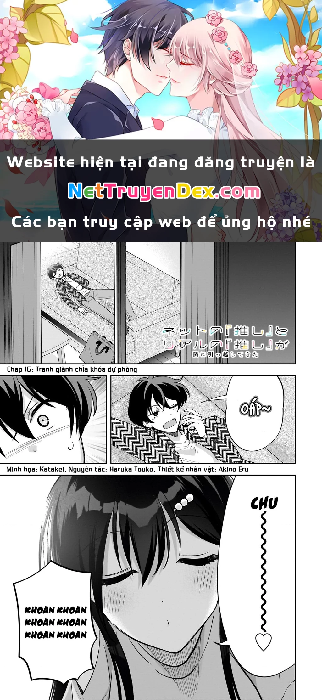 Net no "Oshi" to Real no "Oshi" ga Tonari ni Hikkoshite Kita Chapter 16 - Trang 2