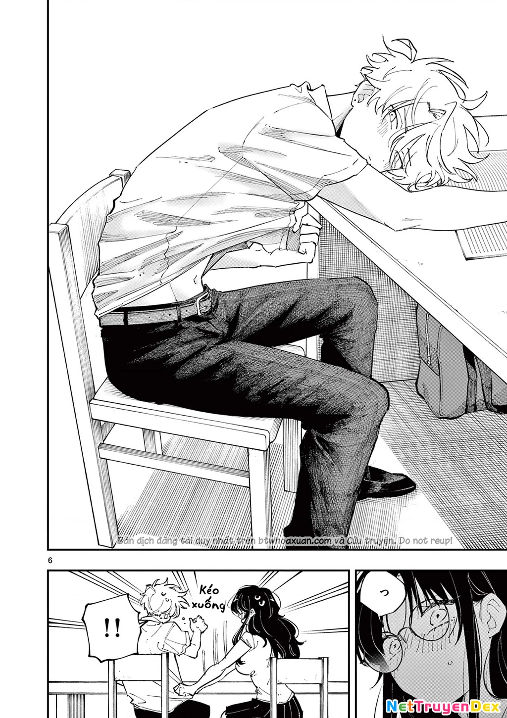 Nhỏ ngồi cạnh bên nhìn tôi với ánh mắt như vậy Chapter 36 - Trang 2