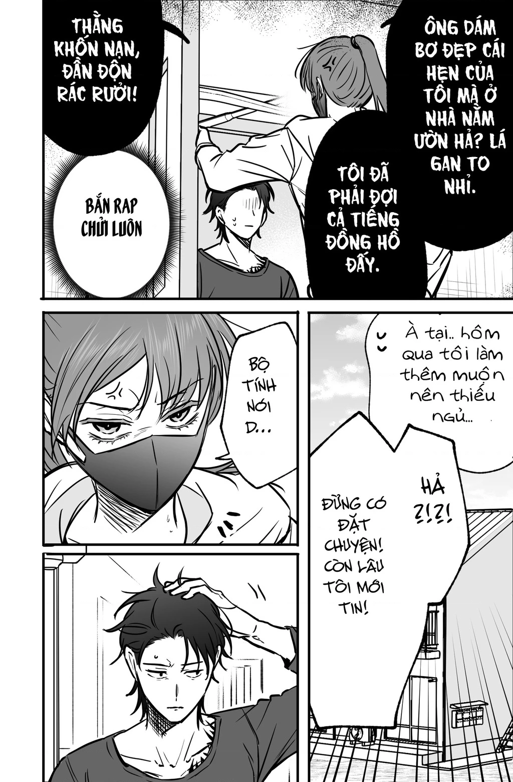 Chả là tôi thích kiểu 'gap couple' thế này Chapter 7 - Trang 3