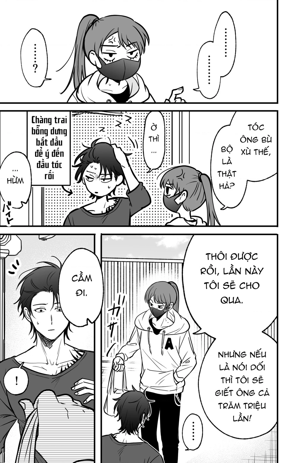 Chả là tôi thích kiểu 'gap couple' thế này Chapter 7 - Trang 3