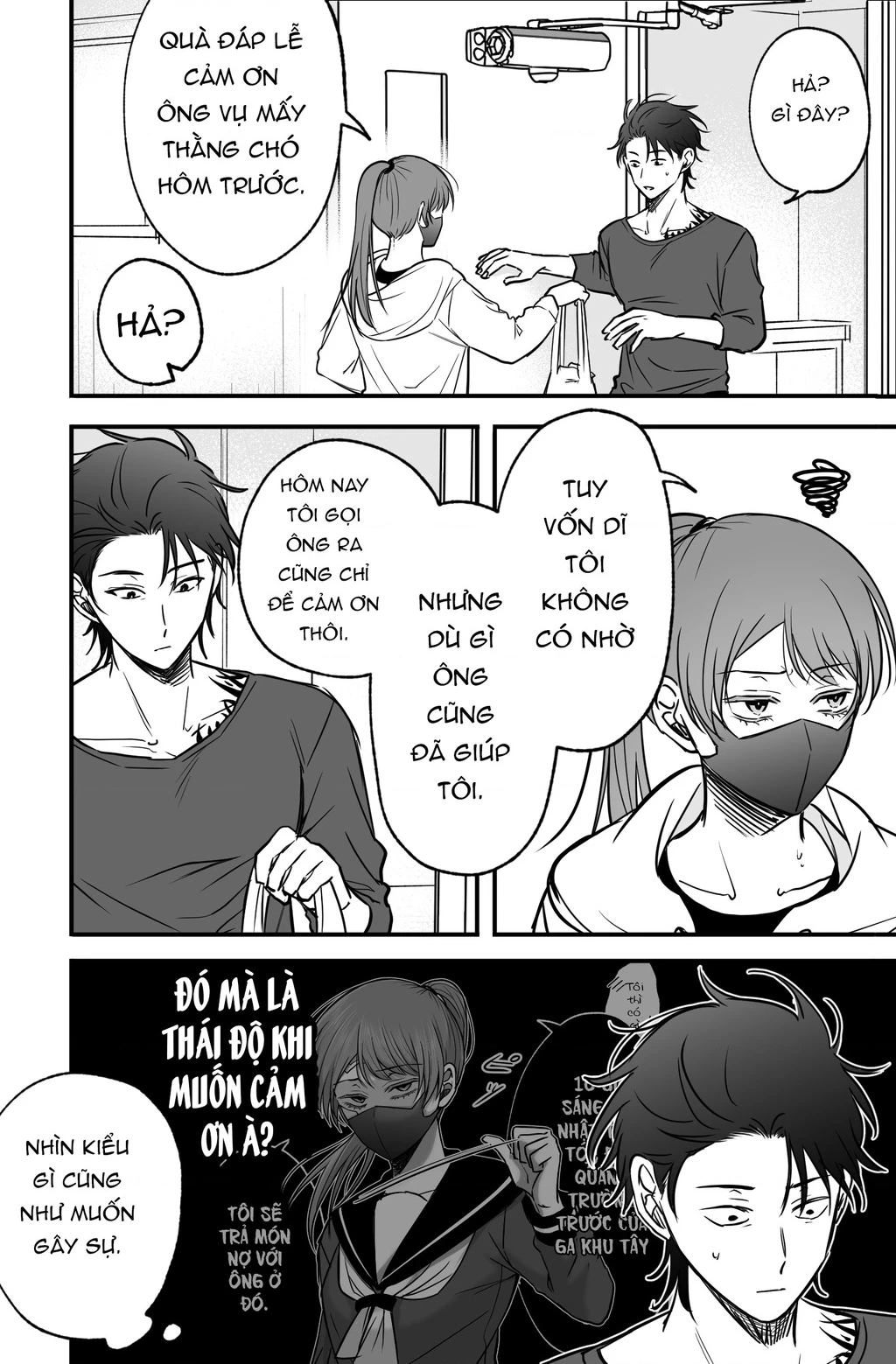 Chả là tôi thích kiểu 'gap couple' thế này Chapter 7 - Trang 3
