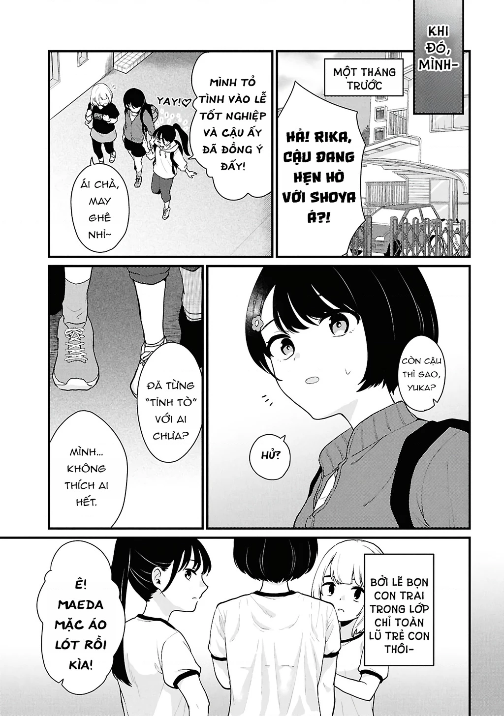 Danjohi 1:5 no Sekai demo Futsu ni Ikirareru to Omotta? ~ Geki Juu Kanjou na Kanojotachi ga Mujikaku Danshi ni Honrousaretara Chapter 3 - Trang 3