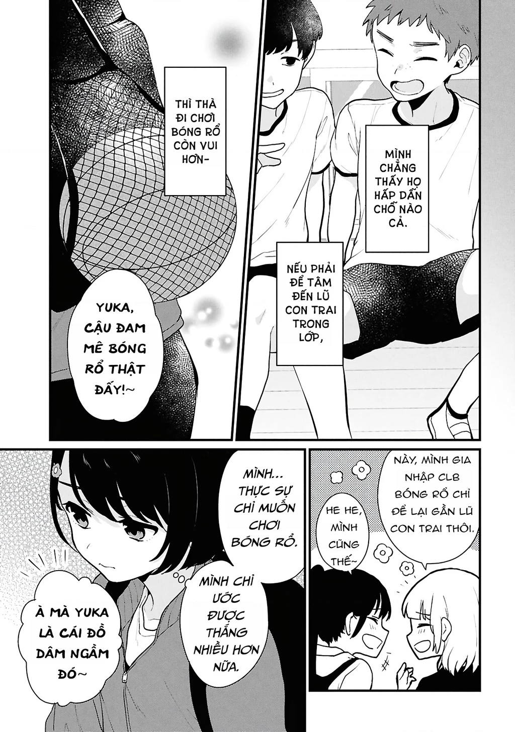 Danjohi 1:5 no Sekai demo Futsu ni Ikirareru to Omotta? ~ Geki Juu Kanjou na Kanojotachi ga Mujikaku Danshi ni Honrousaretara Chapter 3 - Trang 3