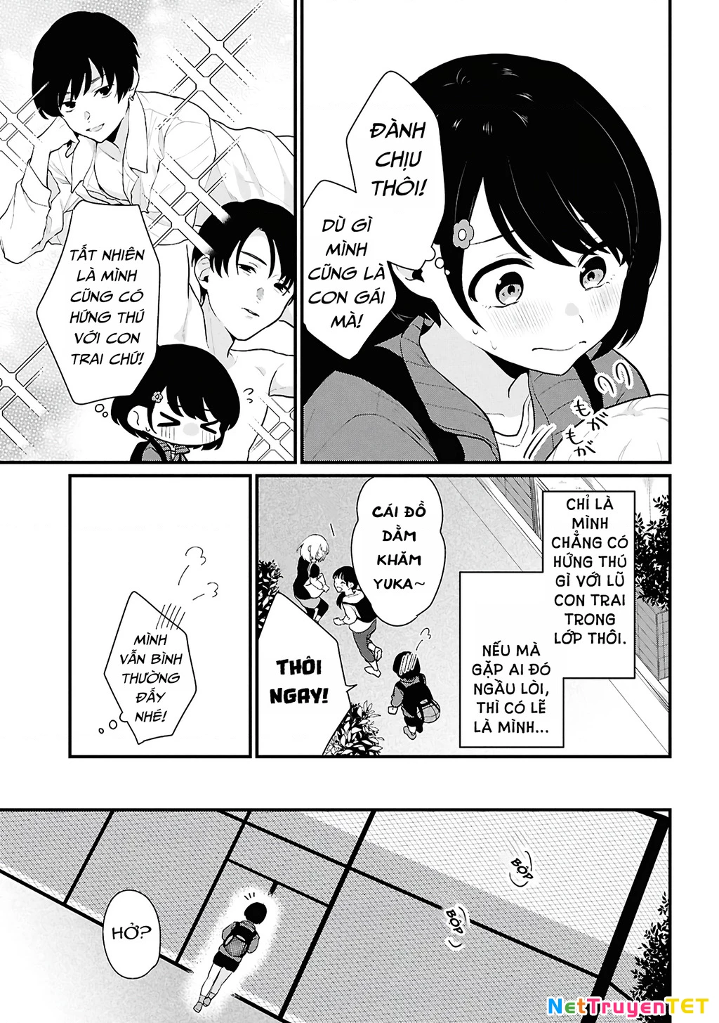 Danjohi 1:5 no Sekai demo Futsu ni Ikirareru to Omotta? ~ Geki Juu Kanjou na Kanojotachi ga Mujikaku Danshi ni Honrousaretara Chapter 3 - Trang 3