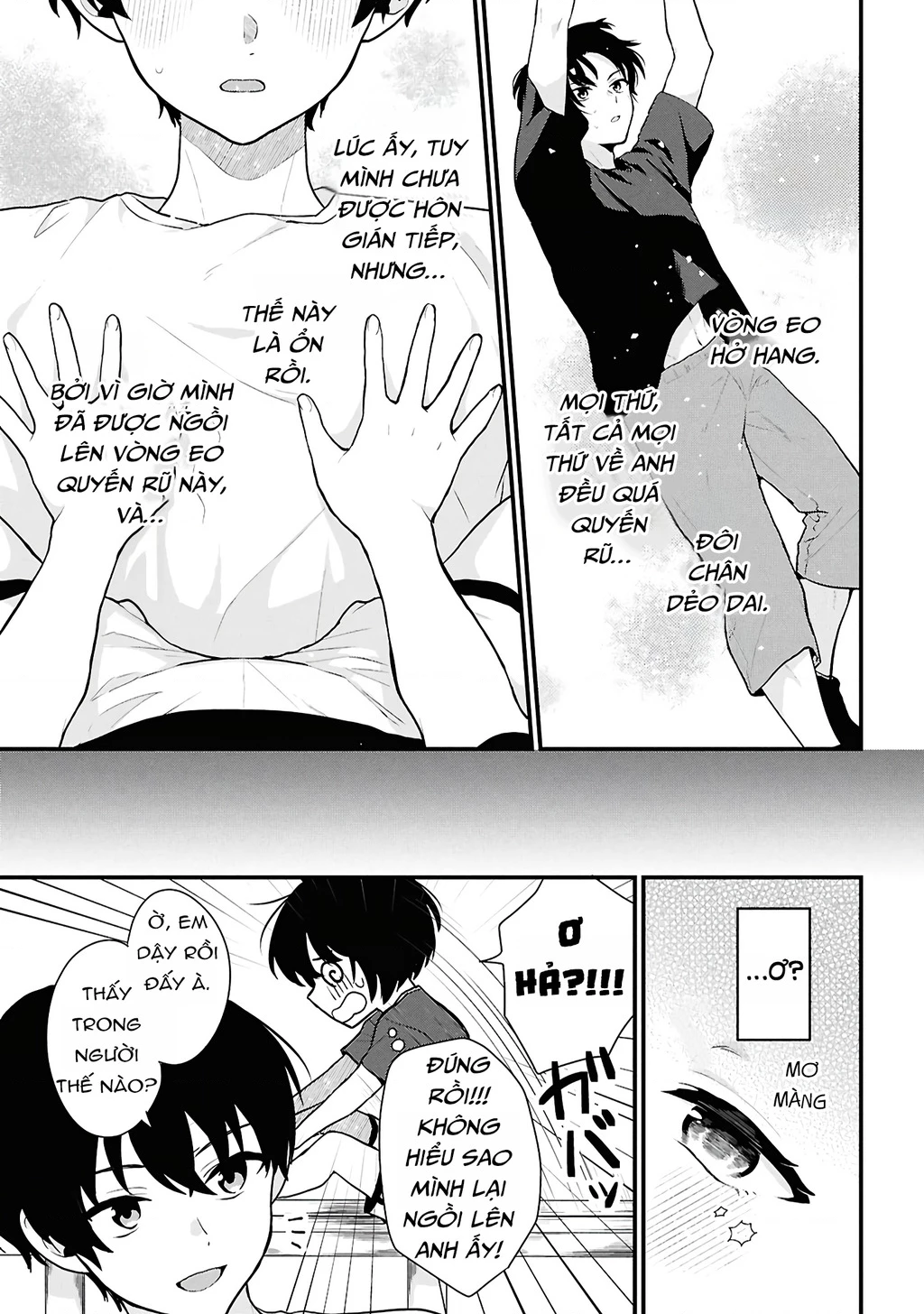 Danjohi 1:5 no Sekai demo Futsu ni Ikirareru to Omotta? ~ Geki Juu Kanjou na Kanojotachi ga Mujikaku Danshi ni Honrousaretara Chapter 3 - Trang 3