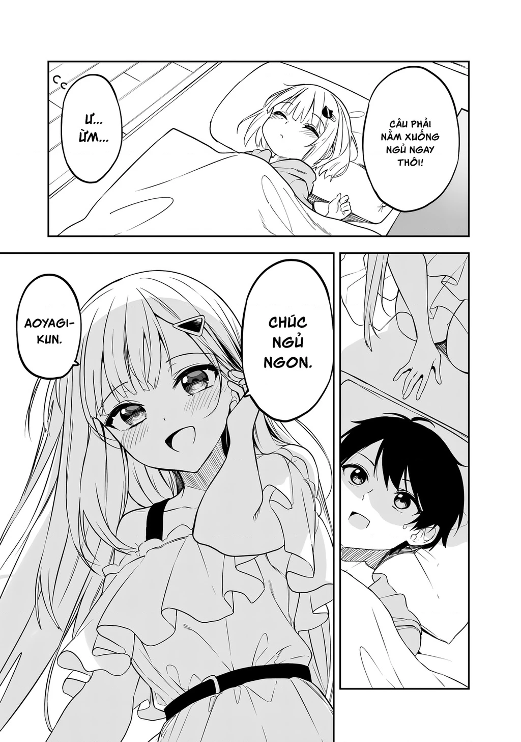 Sau khi tình cờ giúp đỡ một bé gái lạc đường, nàng mỹ nữ du học sinh thường xuyên lui tới căn hộ của tôi Chapter 10 - Trang 3