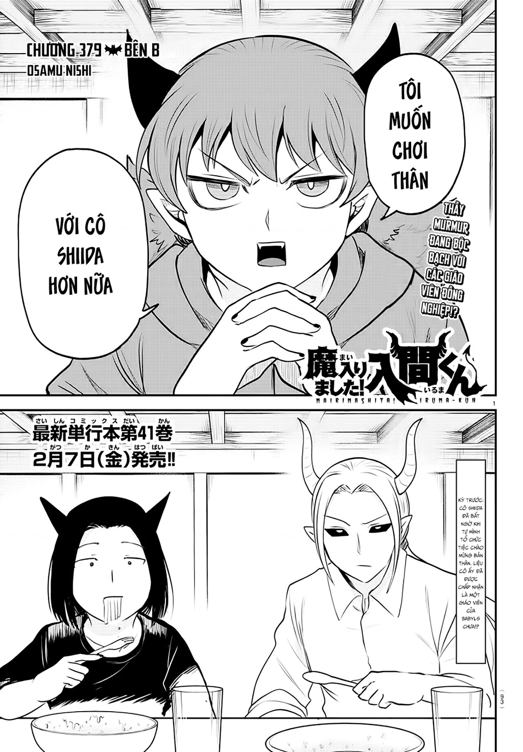 Chào Mừng Cậu Đến Trường Iruma-Kun Chapter 379 - Trang 4