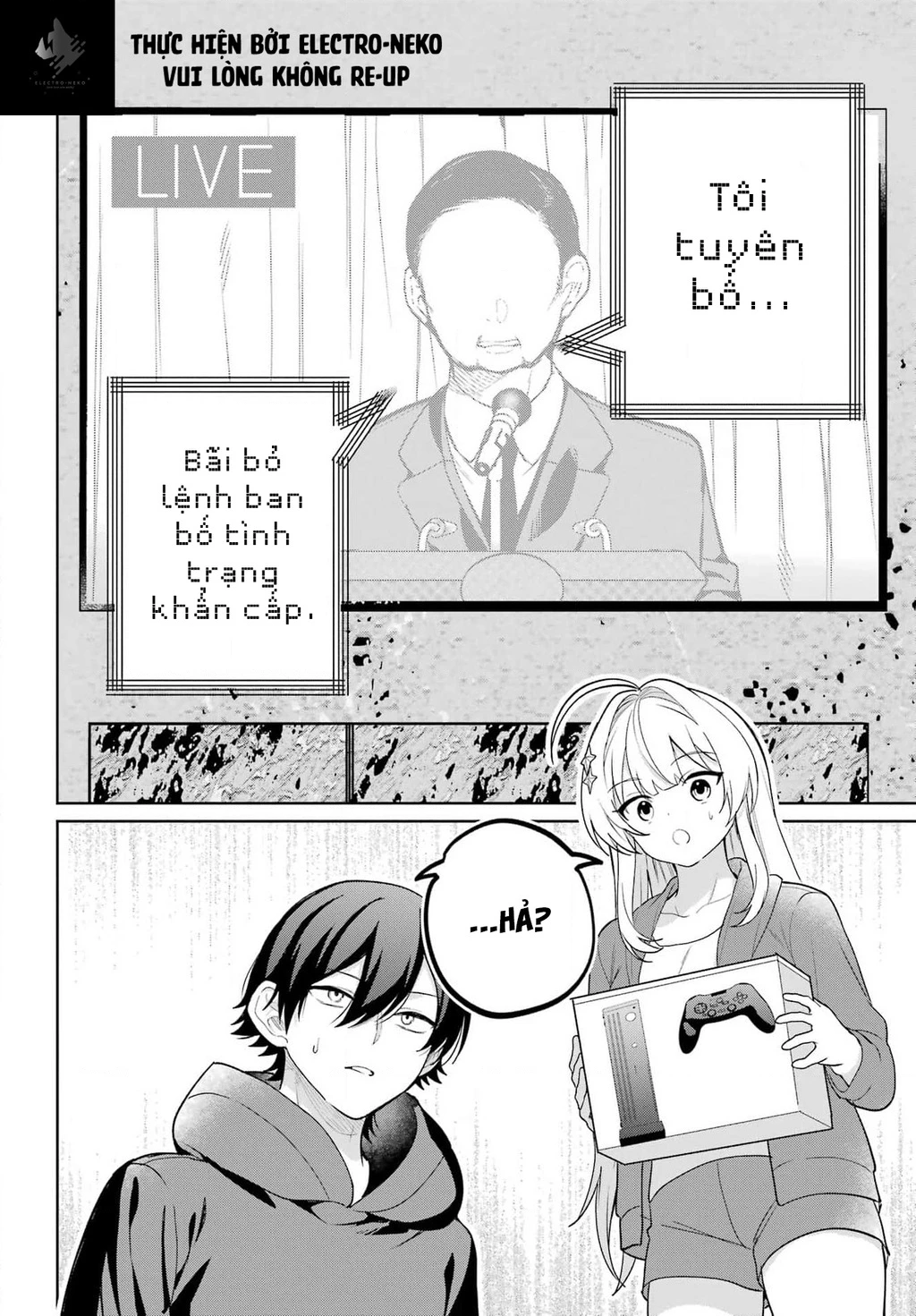 Tôi Sống Chung Với Cô Gái Đẹp Nhất Trường Trong Thời Buổi Học Online Chapter 9 - Trang 2