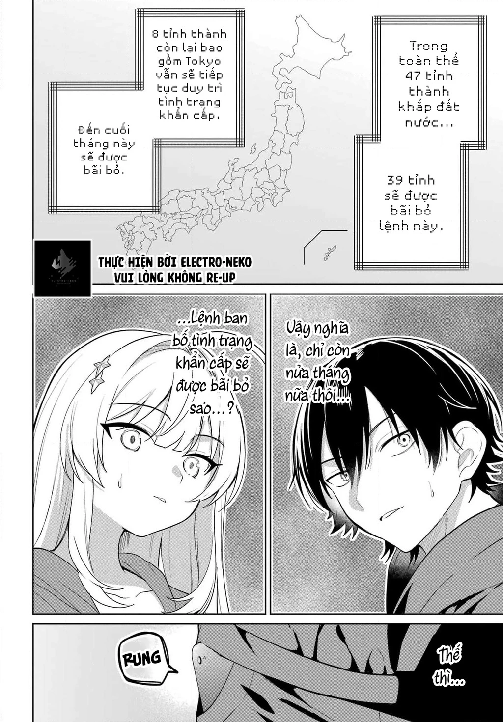 Tôi Sống Chung Với Cô Gái Đẹp Nhất Trường Trong Thời Buổi Học Online Chapter 9 - Trang 2