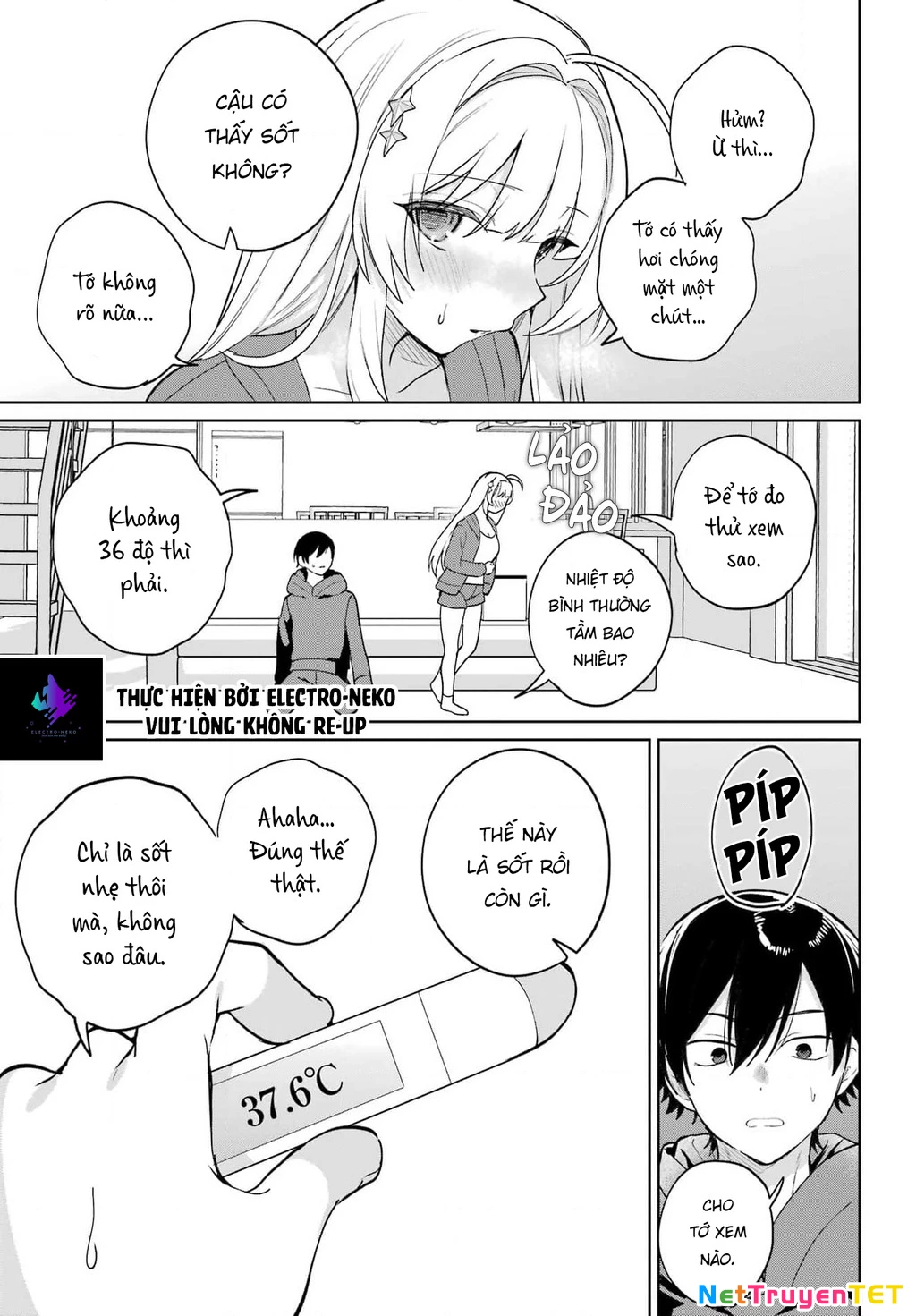 Tôi Sống Chung Với Cô Gái Đẹp Nhất Trường Trong Thời Buổi Học Online Chapter 9 - Trang 2