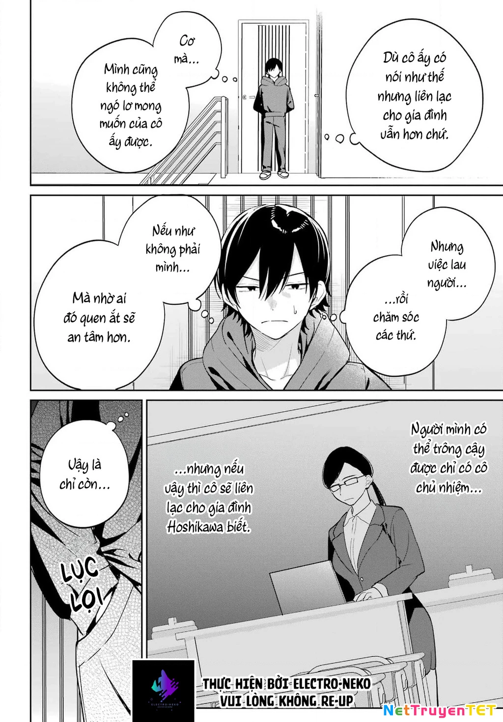 Tôi Sống Chung Với Cô Gái Đẹp Nhất Trường Trong Thời Buổi Học Online Chapter 9 - Trang 2