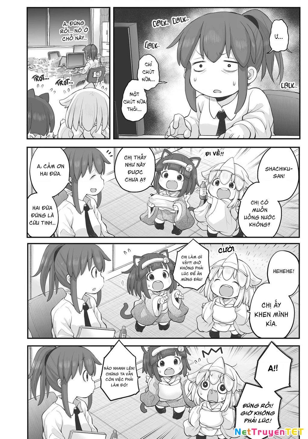 Miss Shachiku and the Little Baby Ghost Chapter 102 - Trang 3