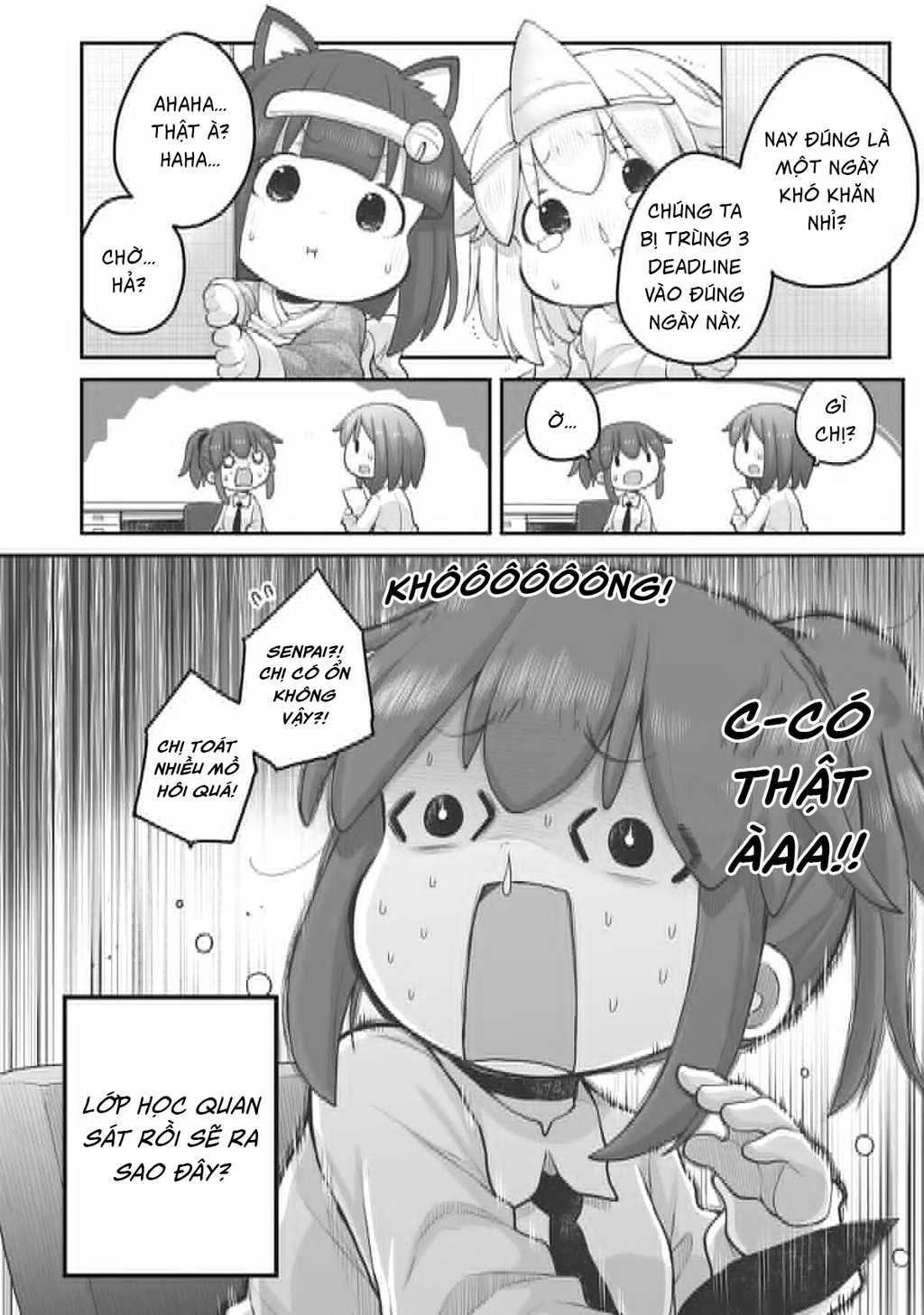 Miss Shachiku and the Little Baby Ghost Chapter 102 - Trang 3