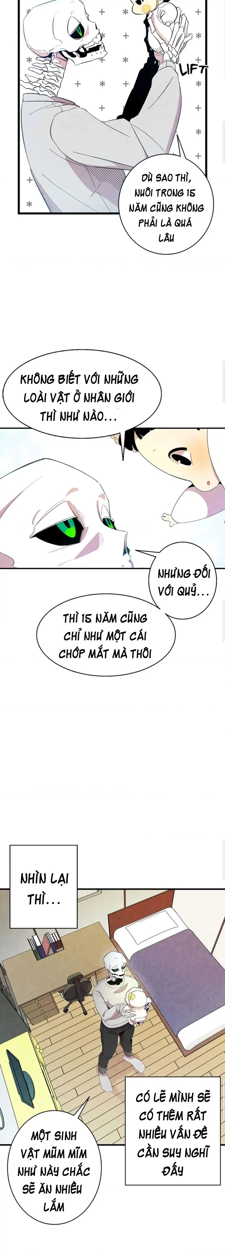 Mèo con của skelly Chapter 3 - Trang 2