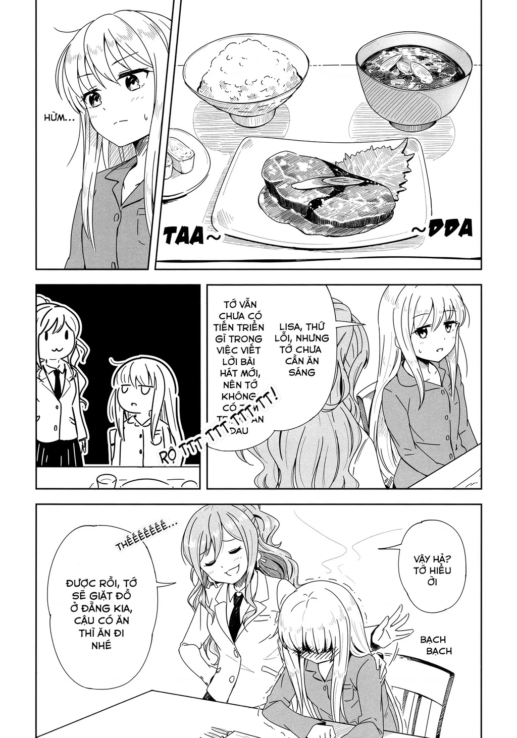 Ngày ba bữa do Lisa nấu Chapter 1 - Trang 2