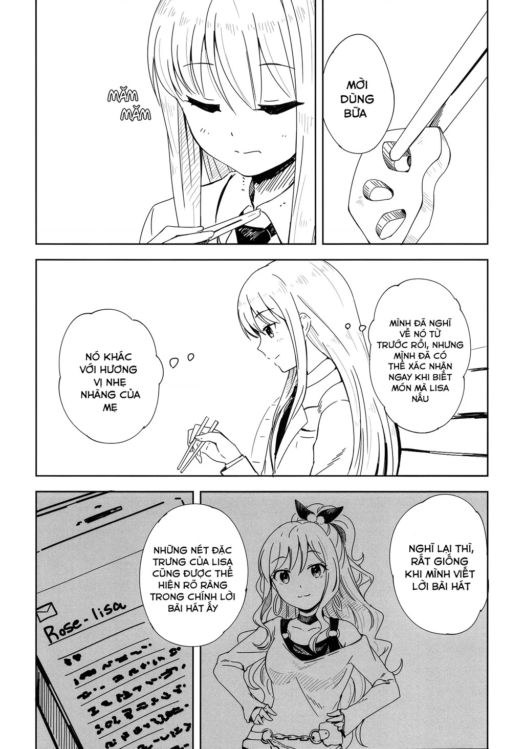 Ngày ba bữa do Lisa nấu Chapter 1 - Trang 2