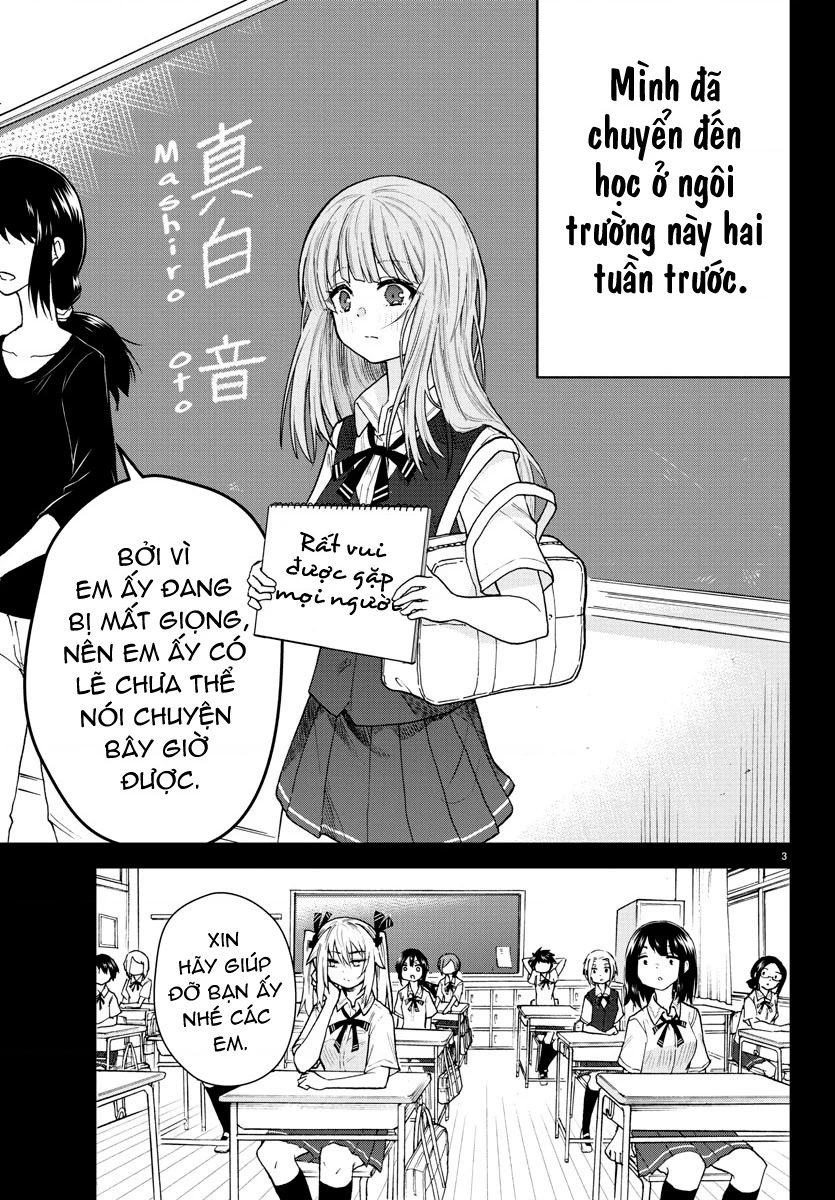 Cô bạn bị mất đi giọng nói luôn nghĩ rằng "Cậu ấy dịu dàng thật đấy" Chapter 1 - Trang 2