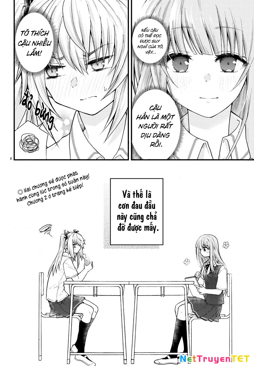 Cô bạn bị mất đi giọng nói luôn nghĩ rằng "Cậu ấy dịu dàng thật đấy" Chapter 1 - Trang 2